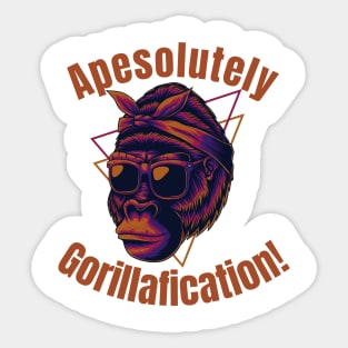 Gorillaz Apes Monkeys Sticker